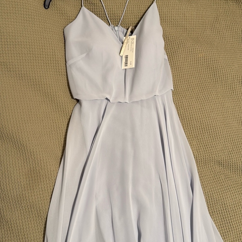 Jenny Yoo Inesse chiffon bridesmaid dress
